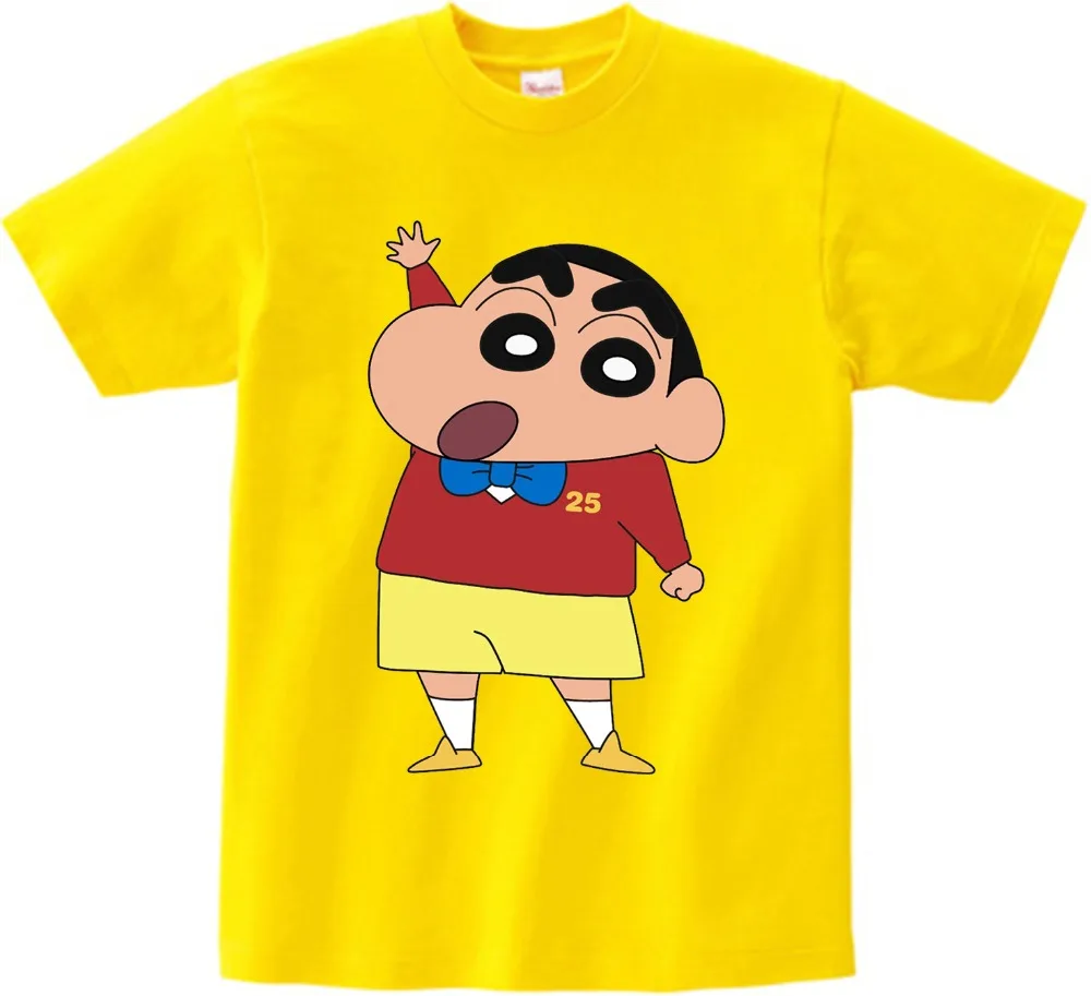 

Crayon Shin-chan T-shirt Japan Anime Boys T Shirt Crayon Shin Chan T Shirts Multi-color Top Kids Brand Clothing for Girl Tee NN