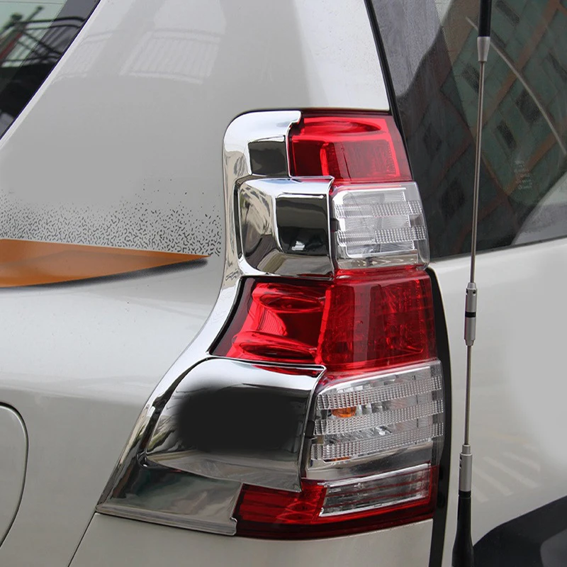 2014-2017 для toyota land cruiser prado 150 аксессуары хромированные светильники Prado FJ150 FJ запчасти