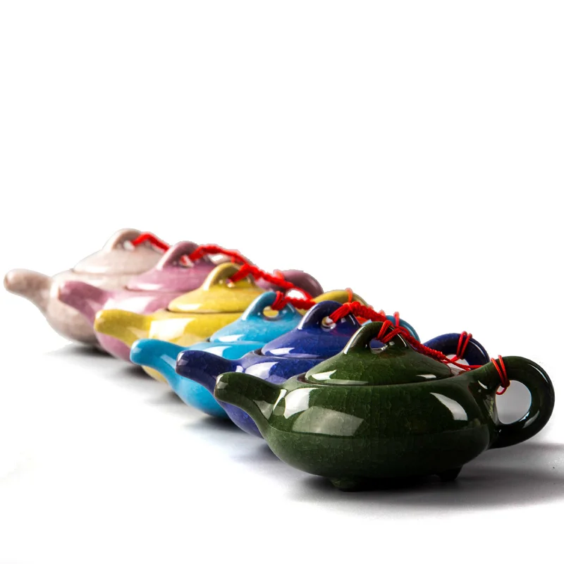 

Hot sale Chinese Traditional Ice crack glaze Tea pot, Elegant Design Tea Sets Service , China Red teapot Creative Gifts
