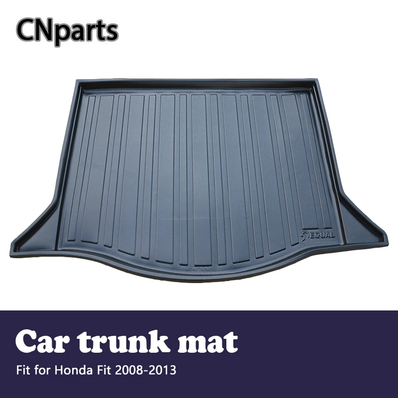 

CNparts Car Cargo Liner rear trunk mat For Honda Fit 2008 2009 2010 2011 2012 2013 Boot Waterproof Anti-slip mat Accessories