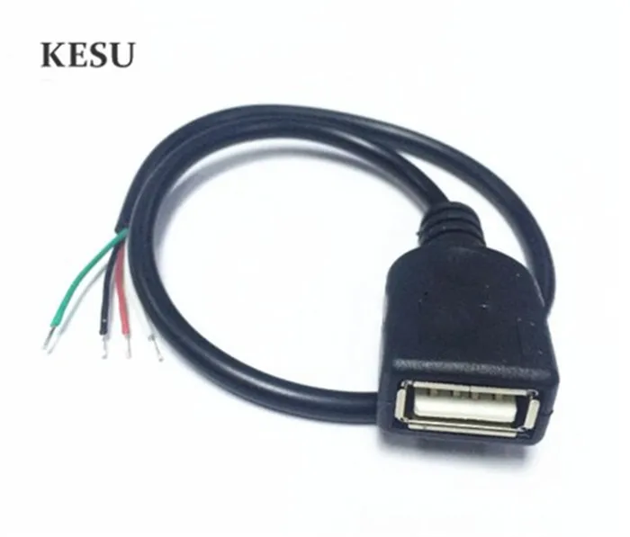 4 контакта провода USB 2 0 A гнездовой разъем шнур для передачи данных соединитель 30