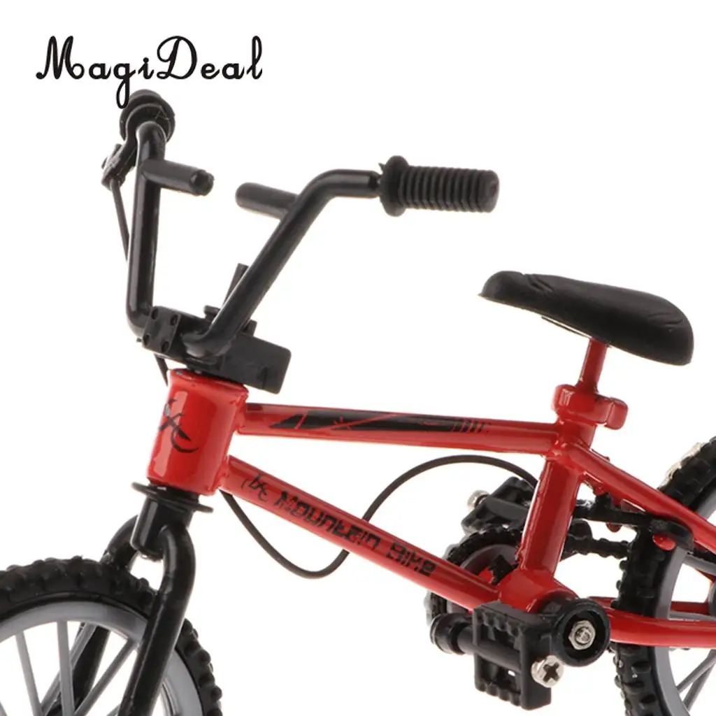1:24 Miniature Finger Bike Simulation Bicycle Model for Children Adult Release Pressure Gag Toy Xmas Gift
