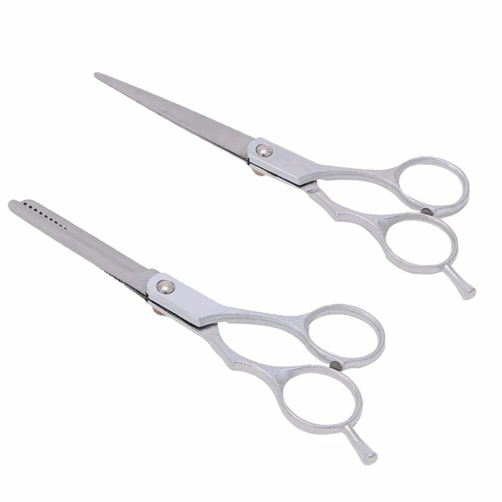 

1PC Hot 15 cm/ 16cm Silver Salon Professional Barber Hair Cutting Thinning Scissors Shears Hairdressing