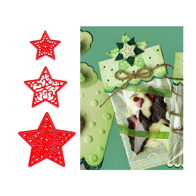 Star Frame Metal Cutting Dies for Scrapbooking New 2019