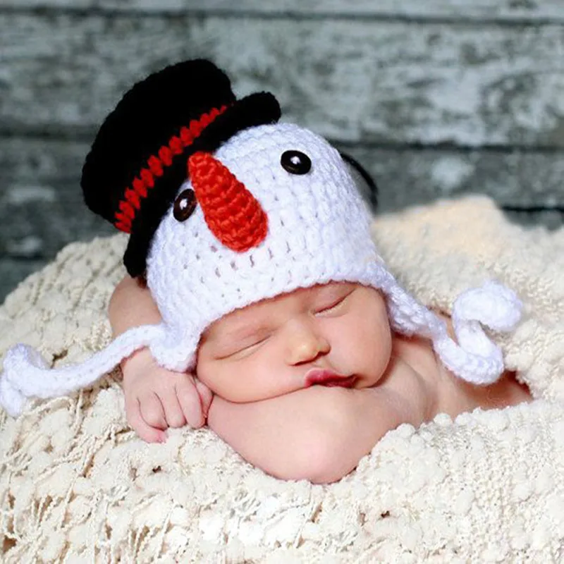 hats kids boys cap winter newborn baby boy props ...