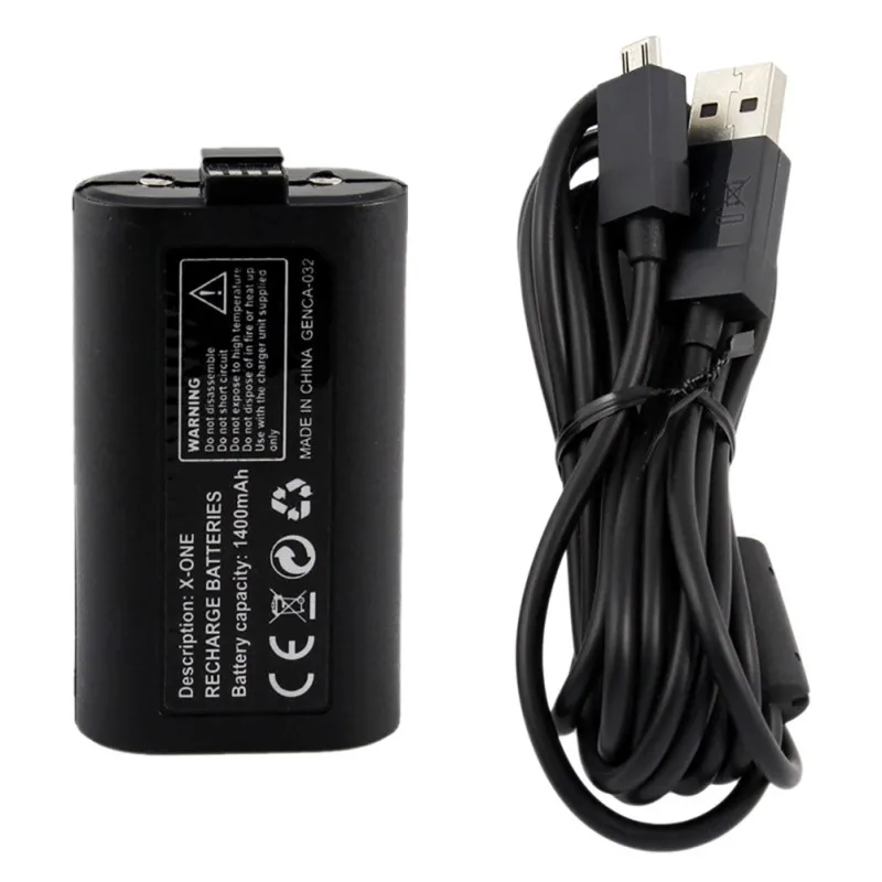 

2019 Kit Play and Charge Rechargeable Battery Kit Pack For XBOX ONE Controller