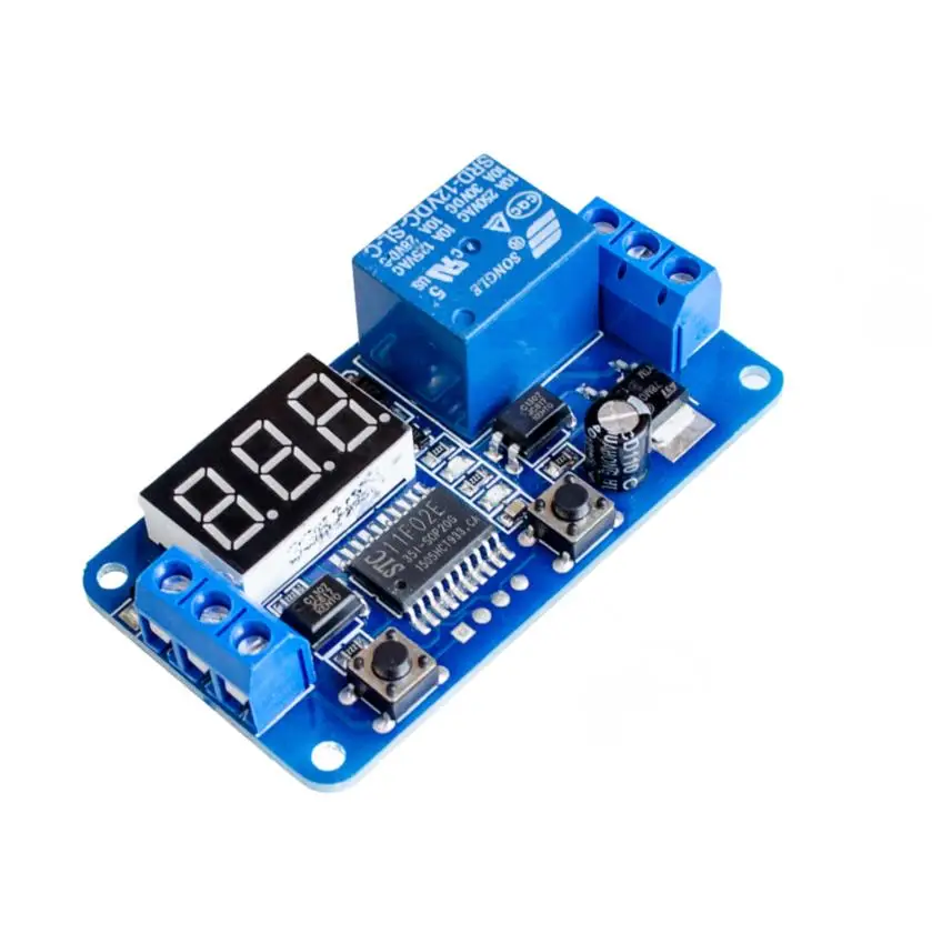 

1PC 12V Home Automation Delay Timer Control Switch Module Digital display LED