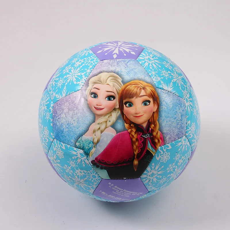 Football ball Cute Cartoon Portable Olaf Frozen pattern Kids girls Toys Soccer Ball best gift outdoor sports toy (3)