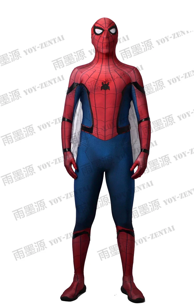 Verzoekschrift munt blad Hoge Kwaliteit Homecoming Spiderman Kostuum Spiderman Homecoming Kostuum  Tom Holland Spiderman Pak met Vleugels Cosplay Kostuum - AliExpress  Nieuwigheid & Speciaal Gebruik