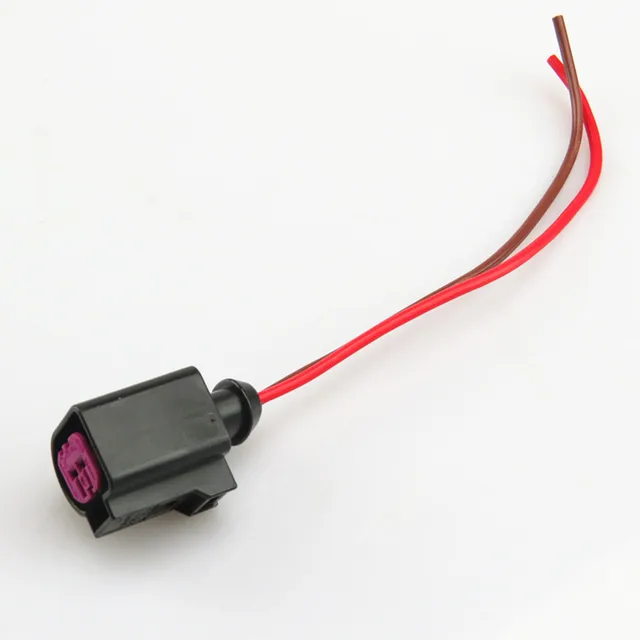HONGGE 2 Pin Alternator Wiring Plug Pigtail Cable For VW Jetta Golf GTI