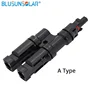 Branch connector free shipping Adaptors 2 to 1 T Branch Connectors 30A TUV Solar Panel PV DIY Cable ► Photo 2/6