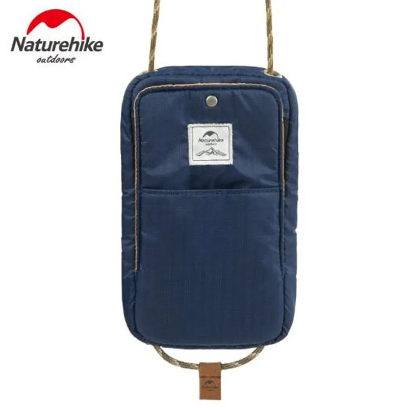 NatureHike 200D Nylon Ultralight Protable Waterproof Multifunctional Travel Bag For Documents Credit Cards Wallet