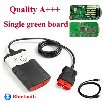 

Single green board pcb with bluetooth obd obd2 diagnostic For delphis autocome vd ds150e cdp car and truck scanner TCS free ship