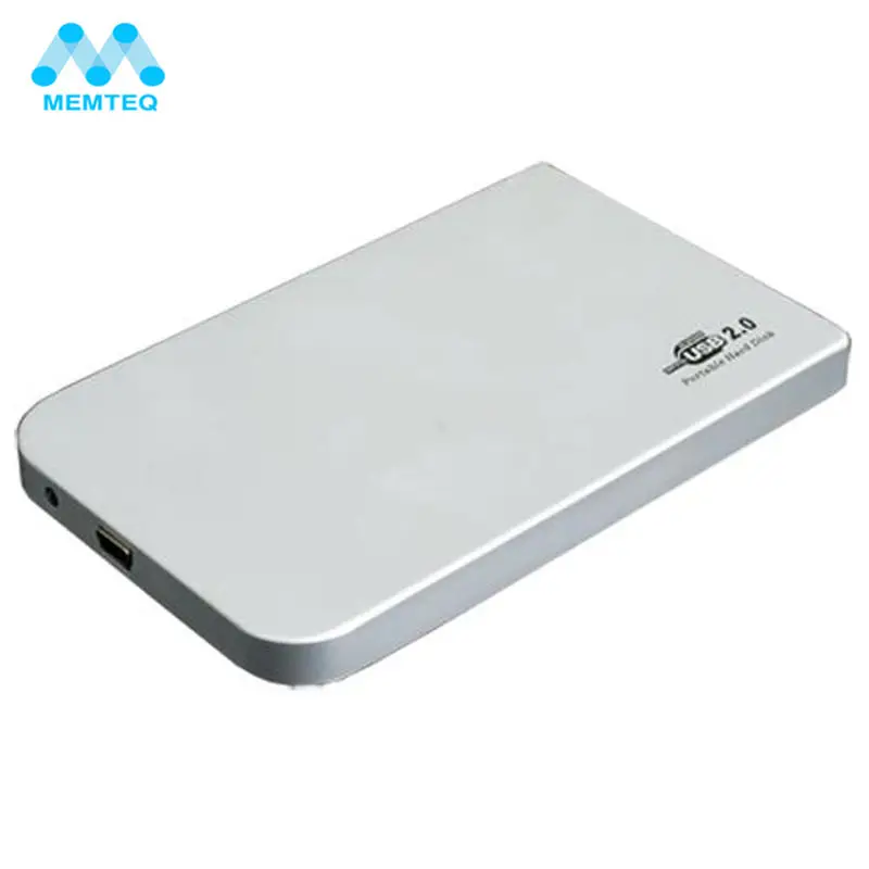MEMTEQ USB 2 0 IDE HD HDD корпус жесткого диска внешний коробка 5 дюймов Алюминиевый жесткий