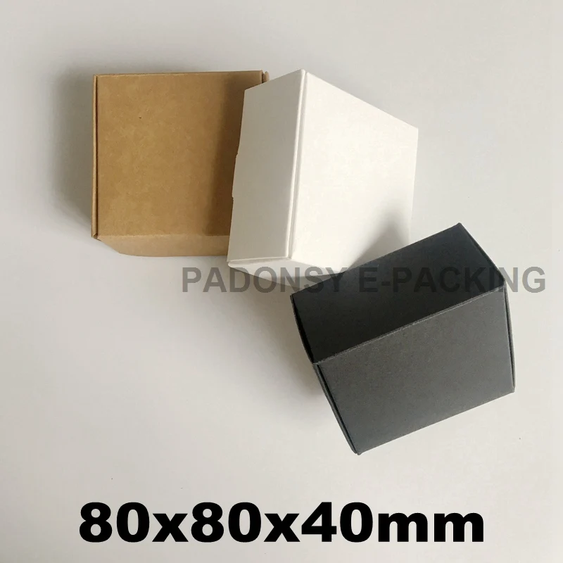 

8*8*4cm Cardboard Kraft Paper Box Gift Box Wedding Favors Candy Box Marriage Embalagem Cartons Caixa Presents Soap Packing
