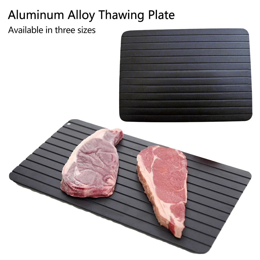 Fast Defrosting Tray Thaw Frozen Food Meat Fruit Quick Defrosting Plate Board Defrost Home Kitchen Gadget Tool