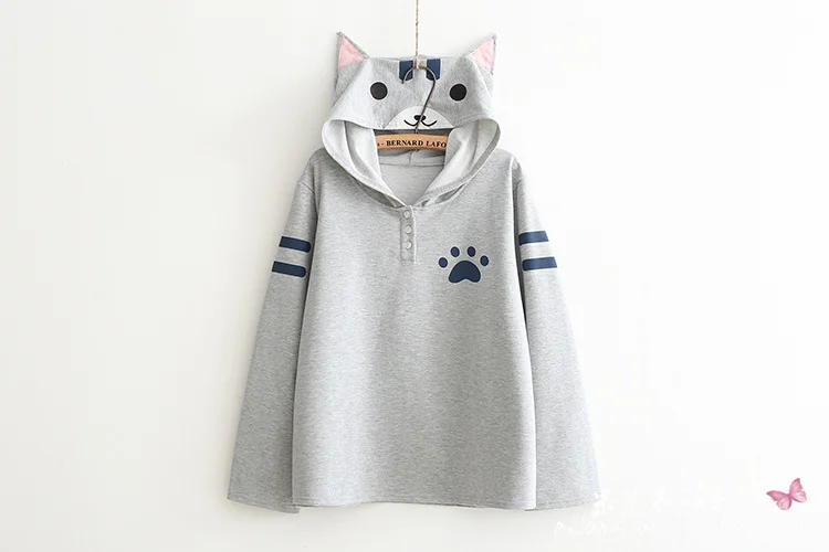 

Cat Lover Hoodie Mori Girl Hoodie 2 Colors