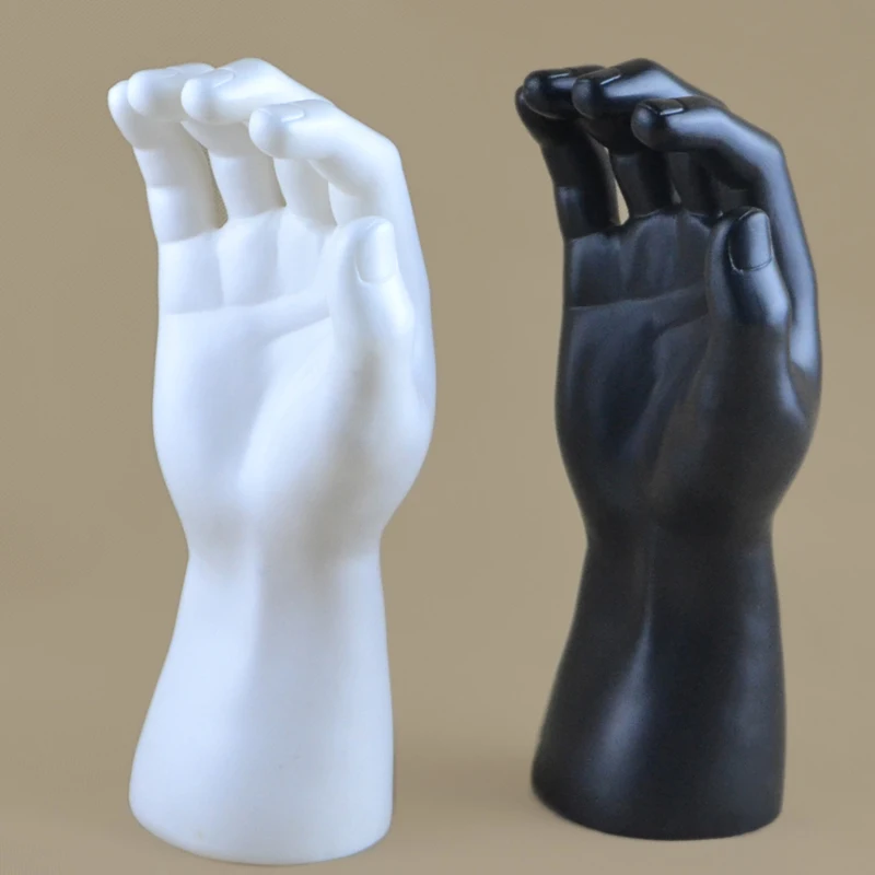 Ювелирные изделия Дисплей Манекен Руки Мужские промышленные перчатки ручной формы ювелирные изделия модели 1 шт ручной дисплей перчаток