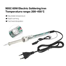 905C 60 Вт регулируемый Электрический паяльник сварочный паяльник электрический тепловой карандаш паяльники ремонт инструмент ручка