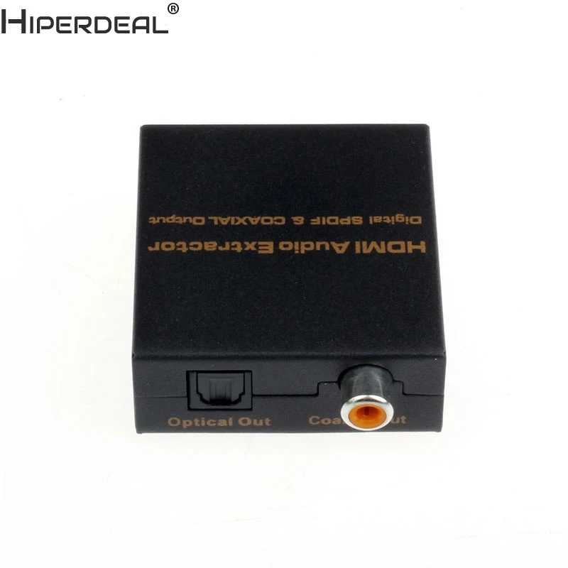

HIPERDEAL HDMI To Digital Optical Spdif Coaxial Audio Extractor Converter Splitter Oct27 HW