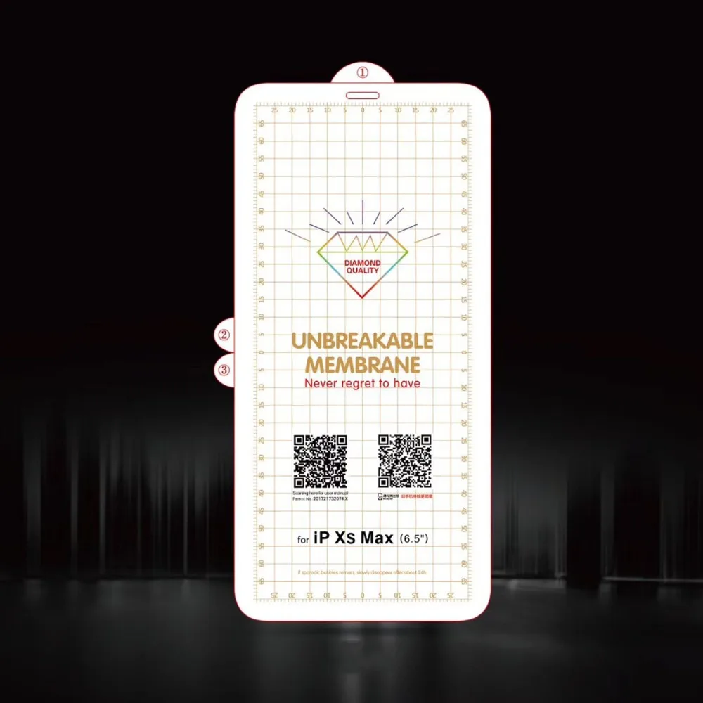 015mmUnBreakableMembraneScreenProtectorFilmForiPhone11ProMax