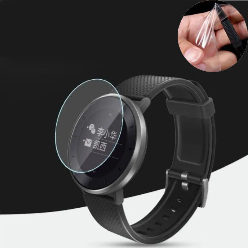 Прозрачная мягкая защитная пленка для смарт часов Huawei Fit Honor S1 3