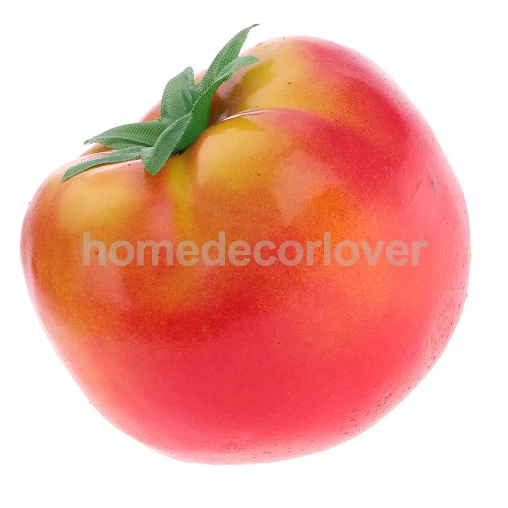 Artificial Pumpkin Tomato Onion Fruits Vegetables Kids Baby Teaching Tools Home Decoration Phote Props