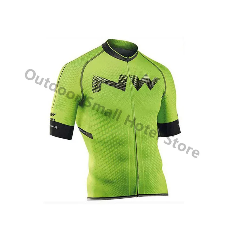 NW 2019 الدراجات جيرسي مجموعة الرجال قصيرة الأكمام MTB الدراجة الملابس روبا Ciclismo فريق الإنحدار دراجة جيرسي مايوه Ciclismo