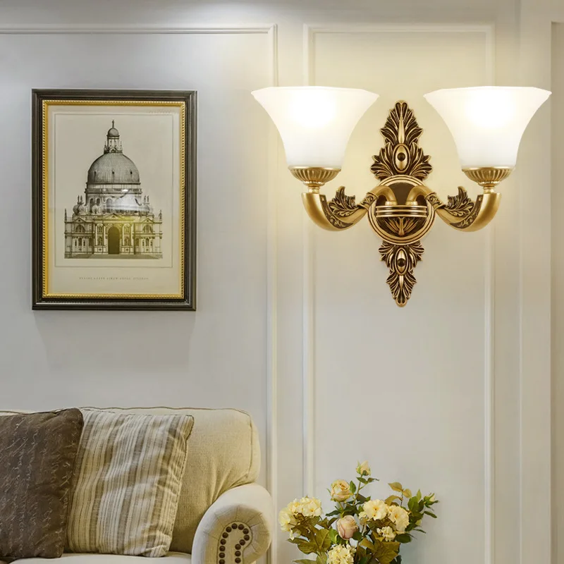 

Modern LED wall sconces nordic fixtures stairs lighting living room wall lamps aisle illumination bedroom wall lights
