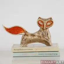 Индивидуальное украшение для дома, предметы декора, простые модные современные скандинавские новые классические украшения лисы для животных