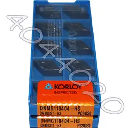 KORLOY DNMG110404-HS PC9030 DNMG331-HS PC9030 10 шт. хорошего качества новый оригинальный