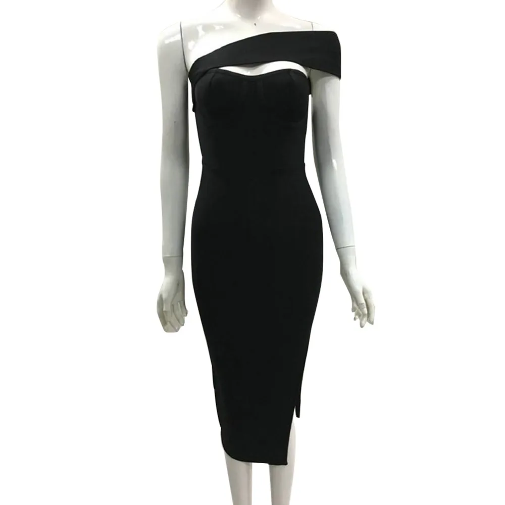 Ruiyig модные пикантные платье для женщин Лето 2019 г. Bodycon Элегантный Vestidos Verano одно