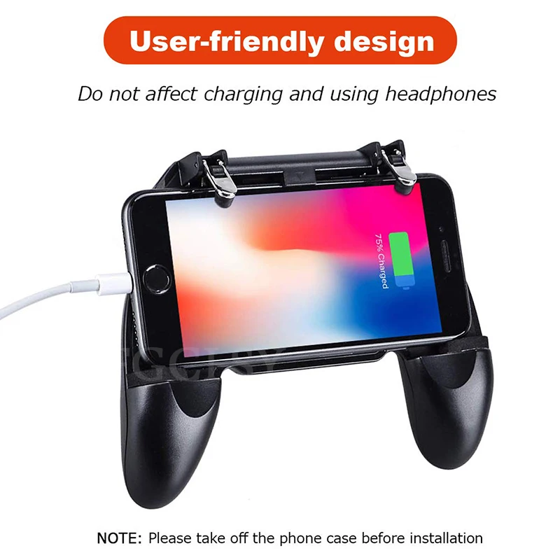 FGCLSY Mobile Game Controller Fortnited Free Fire Pubg Mobile Gamepad Pubg Controller Gaming Pad Metal L1 R1 Button for iPhone