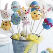 100 шт./упак. конфеты палкой Цвет экологически твердой Еда Класс Зефир на палочке Бумага палка