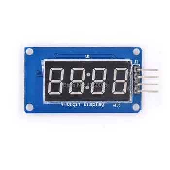 

20pcs 4 Bits TM1637 Red Digital Tube LED Display Module & Clock LED Free Shipping