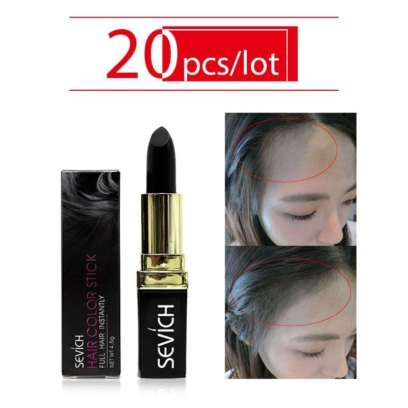 

Sevich One-Time Hair dye Instant 20pcs/lot Hair Color Modify Cream Stick Temporary Cover Up White Hair Colour