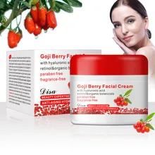 Dazzling Menina Portátil Loja Home Acessórios Creme de Saúde Goji Berry Creme Facial do Cuidado Da Pele