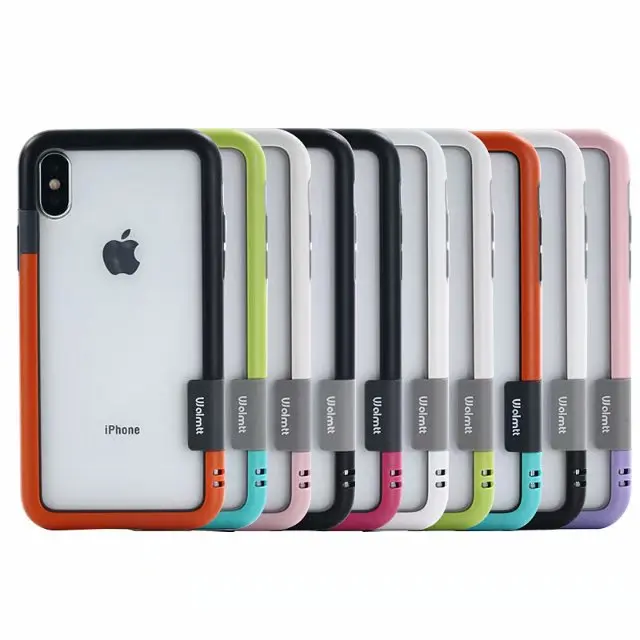 rubber phone silicone bumper for iphone X 7 8 6 6S Plus Soft case For XR XS MAX protector Fundas |