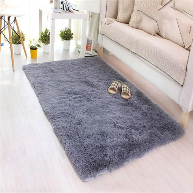 Soft Carpet Livingroom 1 Pc 40 60cm Ffy Rugs Anti Skid Shaggy Area Rug Dining Room Home Bedroom Carpet Floor Mat Carpet Floor Mat Floor Matcarpet Livingroom Aliexpress
