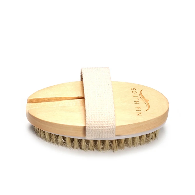 

Soft Bristle Body Brush Wooden Exfoliating Bath Shower Brush Back Scrubber Massage Skin Care Tools 1Pcs
