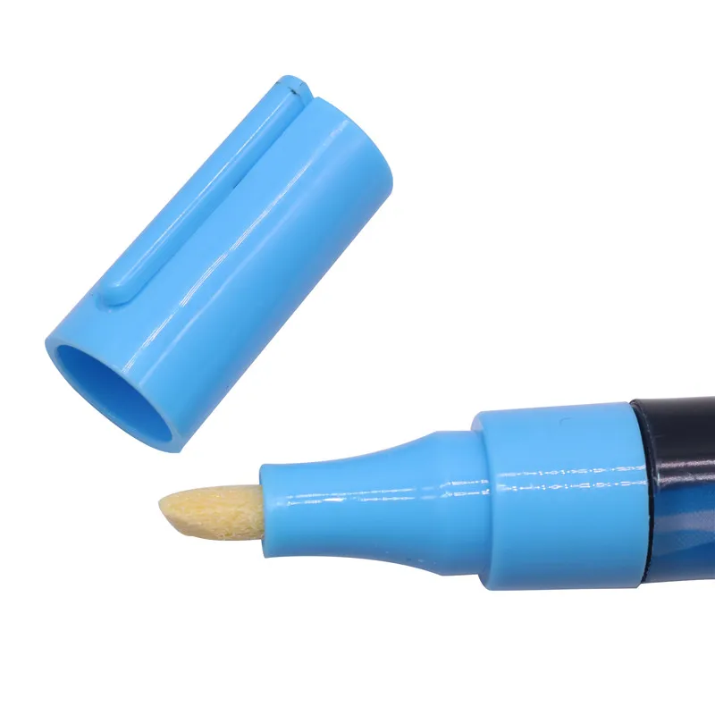 Marker Pen LED Highlighter 1 Pcs 135mm*4mm 8 Colors Optional Bevel Nib for Beekeeping Queen Bee