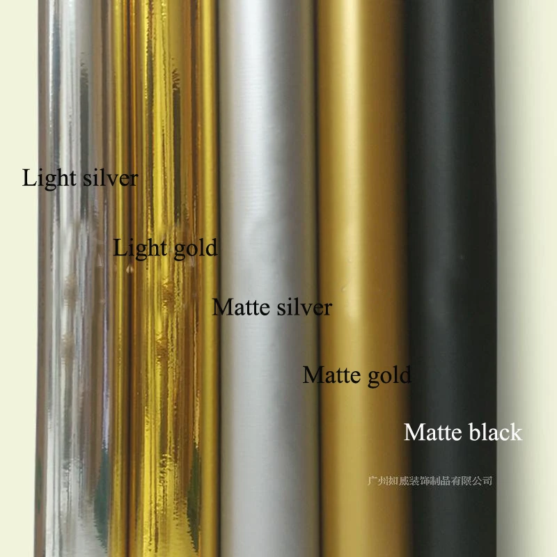 Thickened Light And Matte Gold Silver Metallic Mirror Stickers Retrea Color Film Furniture Refurbished Stickers Sticky Lettering Light Adaptor Furniture Europefurnitur Aliexpress