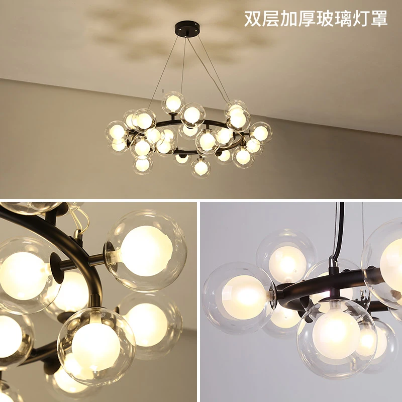 Волшебные бобы Простой Творческий hanglamp подвесные светильники лампы