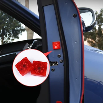 

For Volvo XC60 2018 Car Door Opened Warning Lamp Flashing Signal LED Light Anti-collision Strobe 4pcs Car Styling Accessories