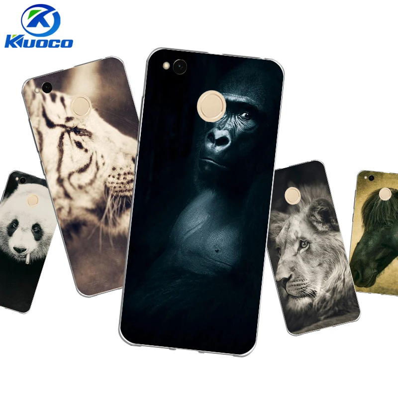 Personalise DIY For Xiaomi Redmi 4 Pro Phone Case 5.0" 4X / 4A Cover Redmi4 Soft TPU Animal World Printing Coque |
