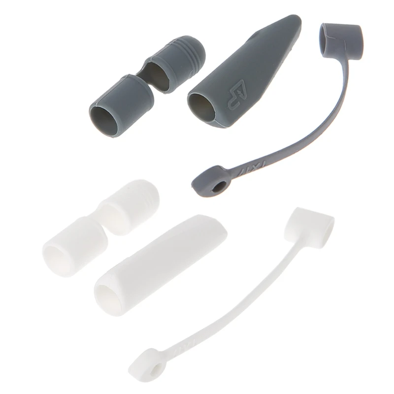 

Cap Holder+Tip Cover FOR Lightning Cable Adapter Tether 3-Piece Kit For Apple Pencil