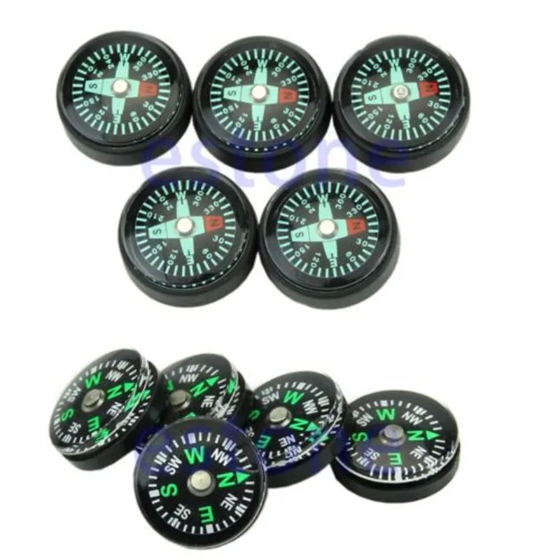 

20Pc 12mm Pocket Survival Mini Small Compasses For Hiking Camping Climbing