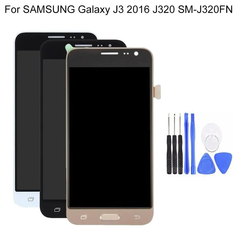 

hot POP LCD Display Touch Screen Digitizer for Samsung Galaxy J3 2016 J320 FN with Tools