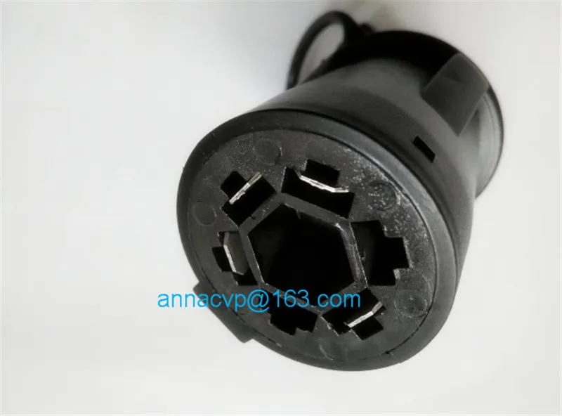 trailer plug adapter adaptor 7 way round RV blade style to 4 way flat adapter 5