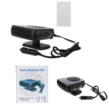 

Portable 2 In 1 Car Ceramic Heating Cooling Heater Fan Defroster Demister DC 12V
